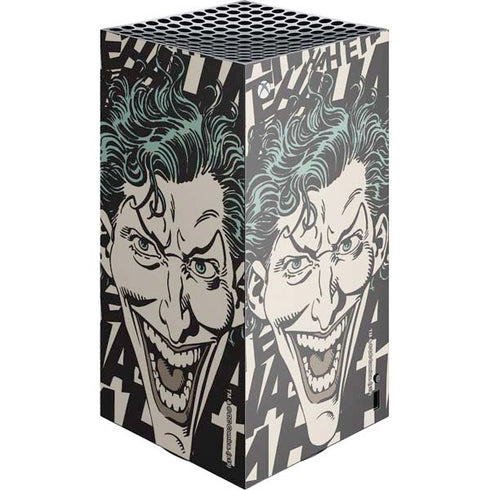 DC Comics The Joker Vintage Laughing XBox Series X Digital Edition Console Skin
